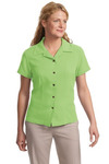 Port Authority® - Ladies Silk Blend Camp Shirt. L533 