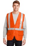 Ansi 107 Class 2 Mesh Back Safety Vest