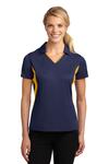 Ladies Side Blocked Micropique Sport Wick ® Polo