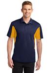 Side Blocked Micropique Sport Wick® Polo