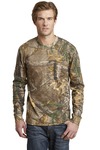 Realtree ® Long Sleeve Explorer 100% Cotton T Shirt with Pocket