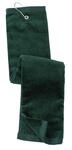 Grommeted Tri Fold Golf Towel