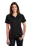 Ladies PosiCharge ® Micro Mesh Colorblock Polo