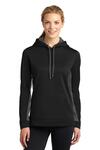 Ladies Sport Wick ® Fleece Colorblock Hooded Pullover