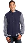 Fleece Letterman Jacket