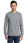 Tall Long Sleeve Essential Pocket Tee