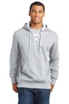 Lace Up Pullover Hooded Sweatshirt