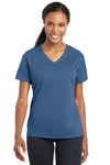 Ladies PosiCharge ® RacerMesh ® V Neck Tee