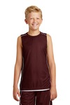 Youth PosiCharge ® Mesh Reversible Sleeveless Tee