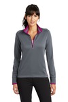 Ladies Dri FIT 1/2 Zip Cover Up