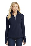 Ladies Microfleece 1/2 Zip Pullover