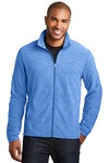 Heather Microfleece Full Zip Jacket