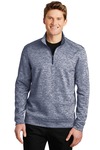 PosiCharge ® Electric Heather Fleece 1/4 Zip Pullover