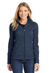 Ladies Digi Stripe Fleece Jacket