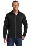 Sport Wick ® Stretch Contrast Full Zip Jacket