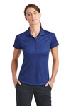 Ladies Dri FIT Crosshatch Polo