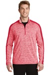 PosiCharge ® Electric Heather Colorblock 1/4 Zip Pullover