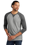 ® Sueded Cotton Blend 3/4 Sleeve Baseball Raglan Tee