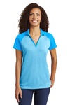 Ladies PosiCharge ® RacerMesh ® Raglan Heather Block Polo