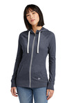 Ladies Sueded Cotton Blend Full Zip Hoodie