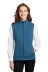 Ladies Sweater Fleece Vest