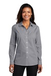 Women's Broadcloth Gingham Easy Care Shirt