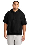 Reverse Weave ® Short Sleeve Hooded Sweatshirt