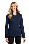 Ladies Grid Fleece Jacket