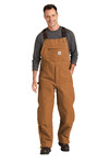 Tall Firm Duck Insulated Bib Overalls