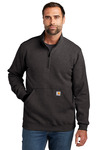 Midweight 1/4 Zip Mock Neck Sweatshirt