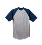 Raglan Practice Jersey (ADULT)(Grey/Navy 423)