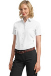 Port Authority® - Ladies Short Sleeve Value Poplin Shirt. L633 