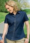 Port & Company® - Ladies Short Sleeve Value Denim Shirt. LSP11 